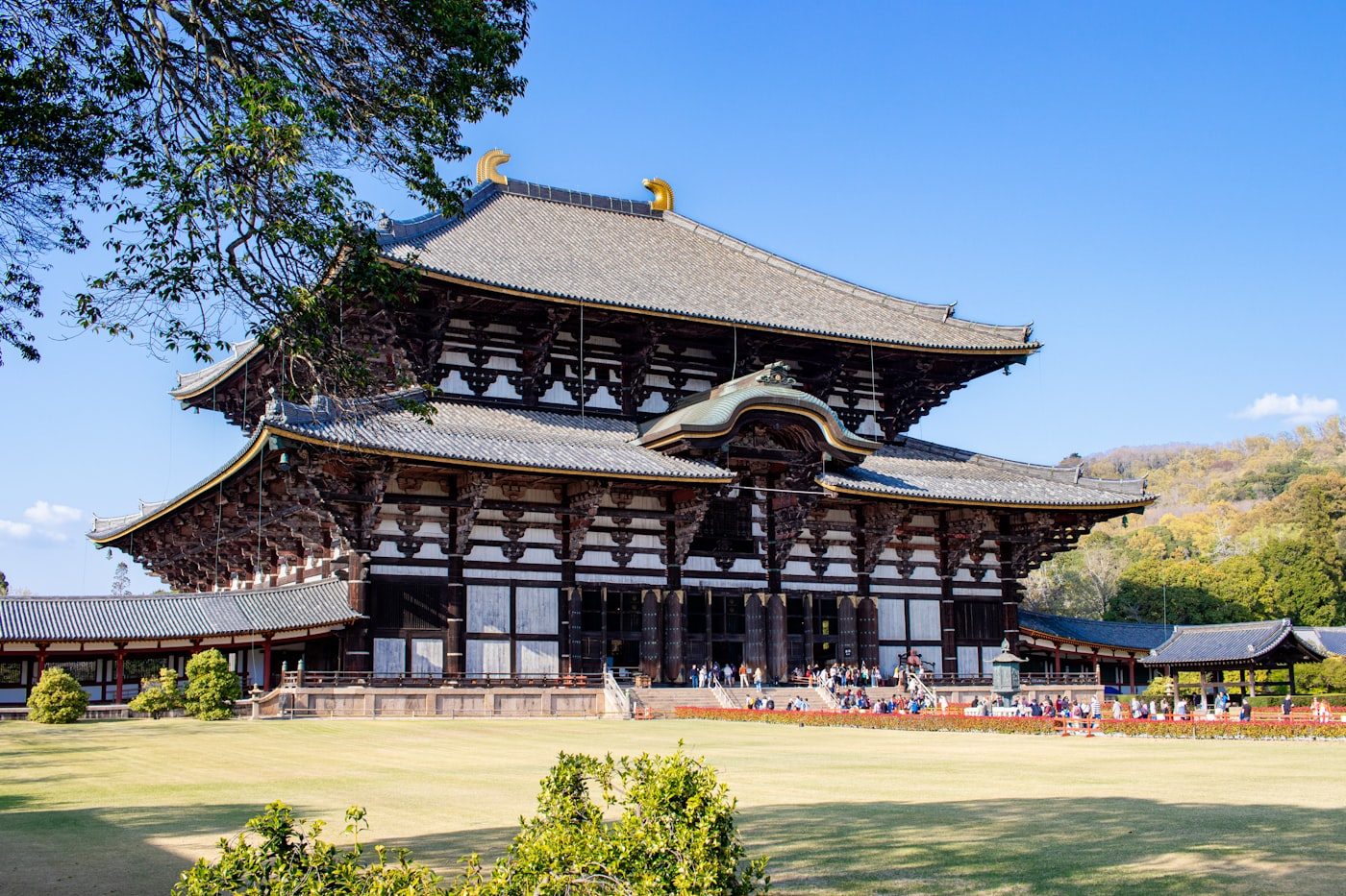 The Great Buddha Hall of Tōdai-ji in Nara