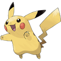 Pikachu — lightning energy